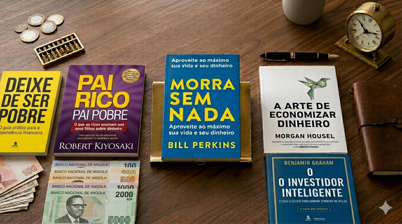 8 Livros Obrigatórios para Você Parar de Perder Dinheiro e Começar a Criar Riqueza